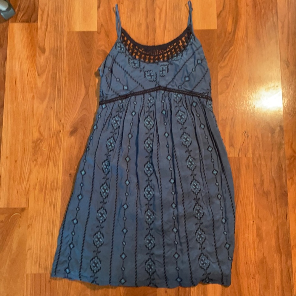 Dark blue dress
